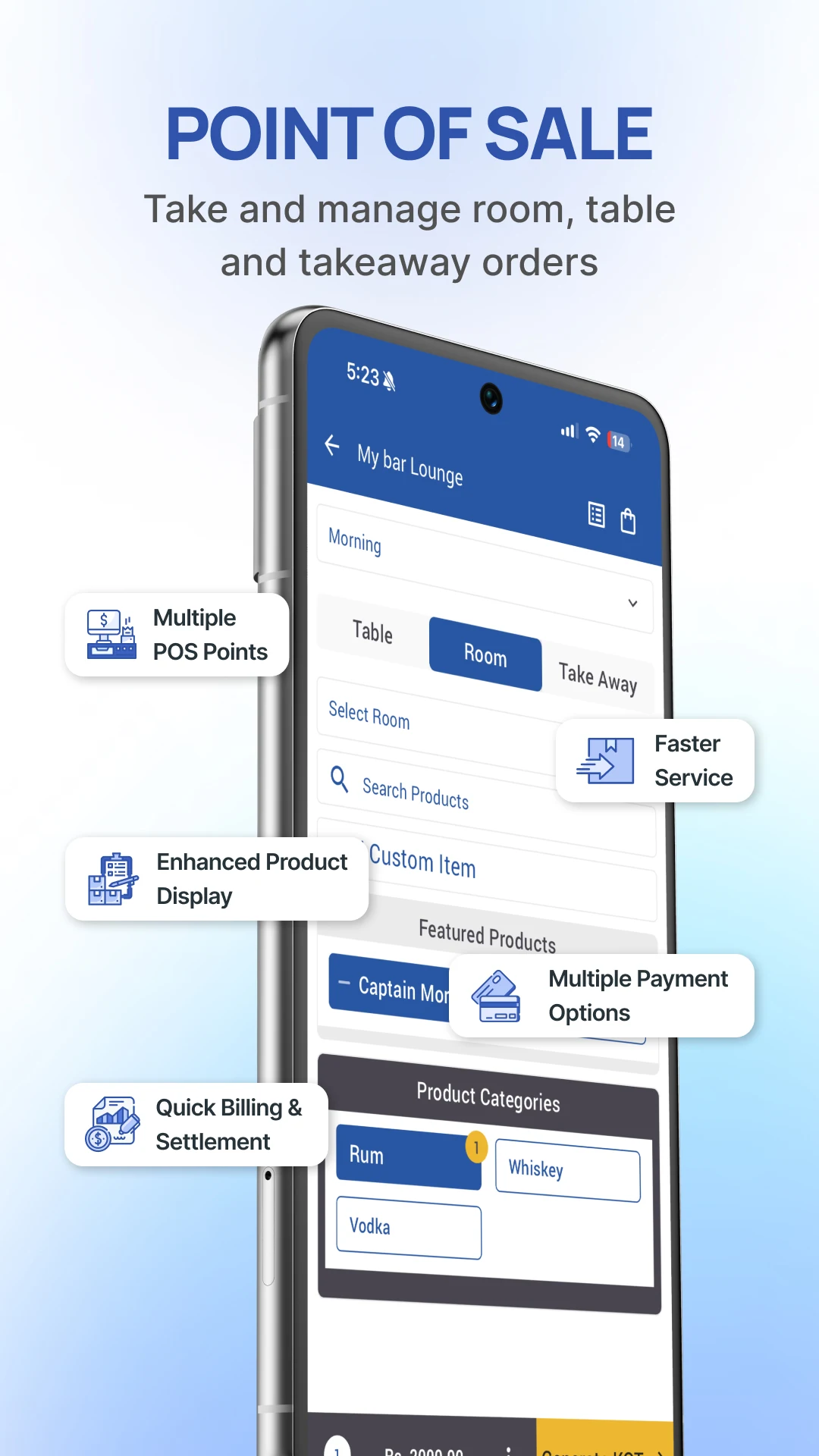 Hotelogix Mobile Hotel PMS App Screenshot 2